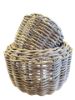 Afbeelding van Round basket set of 2 ( low ) PROMO (last items)