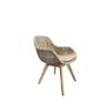 Picture of Nelly Chair, Kubu grey, Teak legs